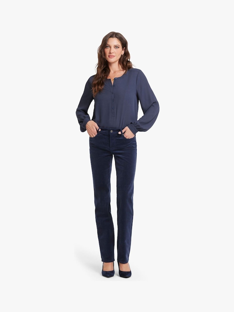 NYDJ Marilyn Straight Leg Corduroy Trousers - Image 1 of 6