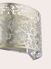 Laura Ashley Champagne Sweet Alyssum 1 Light Wall Light - Image 5 of 5