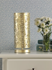 Laura Ashley Champagne Sweet Alyssum Table Lamp - Image 2 of 7