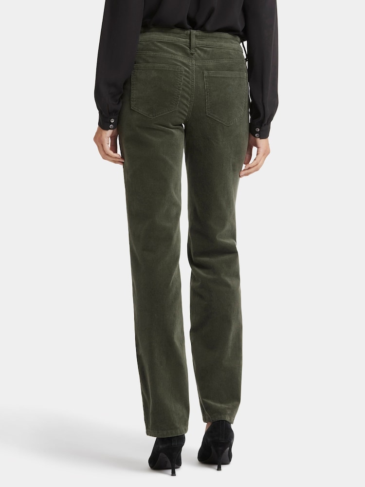 NYDJ Marilyn Straight Leg Corduroy Trousers - Image 2 of 7