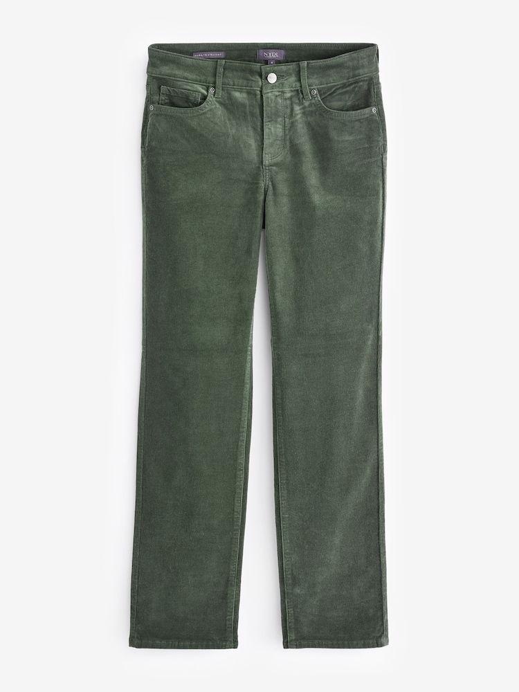 NYDJ Marilyn Straight Leg Corduroy Trousers - Image 7 of 7