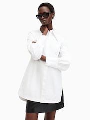 AllSaints White Moira 100% Cotton Shirt - Image 3 of 9