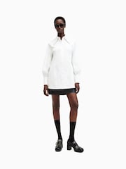 AllSaints White Moira 100% Cotton Shirt - Image 4 of 9