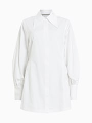 AllSaints White Moira 100% Cotton Shirt - Image 9 of 9