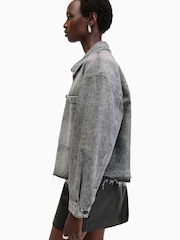 AllSaints Nicky Denim 100% Cotton Jacket - Image 5 of 9