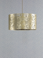 Laura Ashley Champagne Sweet Alyssum Easy Fit Pendant Ceiling Light - Image 2 of 6