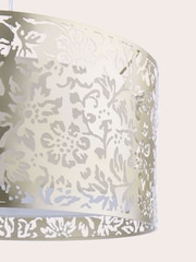 Laura Ashley Champagne Sweet Alyssum Easy Fit Pendant Ceiling Light - Image 5 of 6