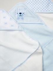 Snuggle Tots Hooded Towels and Wash Cloths 3 Pack - Image 3 of 3