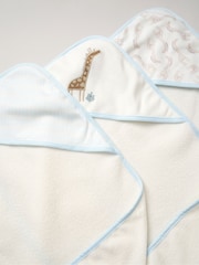 Snuggle Tots Hooded Towels and Wash Cloths 3 Pack - Image 3 of 3