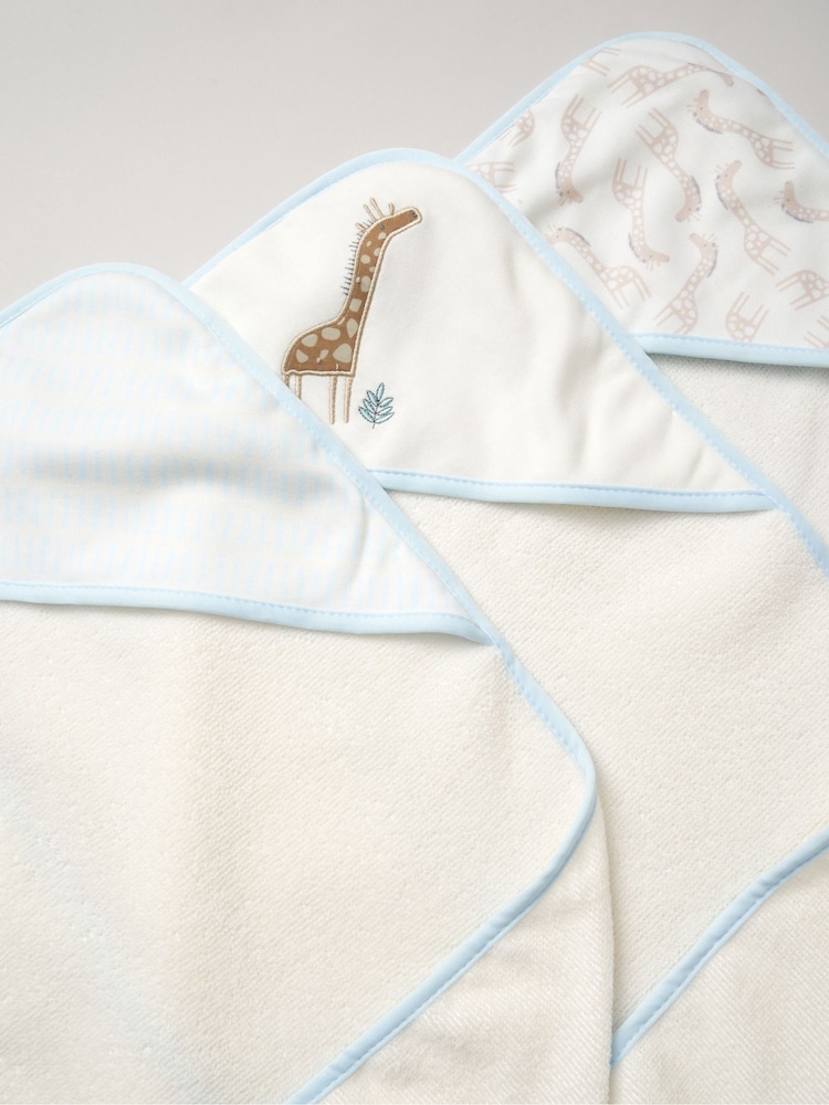 Snuggle Tots Hooded Towels and Wash Cloths 3 Pack - Image 3 of 3