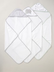 Snuggle Tots Hooded Towels and Wash Cloths 3 Pack - Image 2 of 3