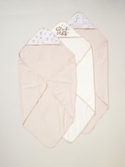 Snuggle Tots Hooded Towels and Wash Cloths 3 Pack - Image 2 of 3