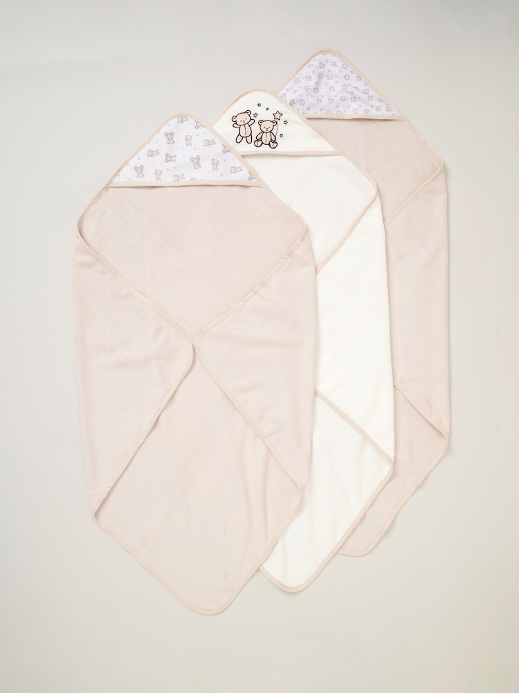 Snuggle Tots Hooded Towels and Wash Cloths 3 Pack - Image 2 of 3