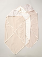 Snuggle Tots Hooded Towels and Wash Cloths 3 Pack - Image 2 of 3