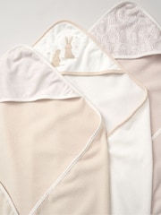 Snuggle Tots Hooded Towels and Wash Cloths 3 Pack - Image 3 of 3