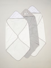 Snuggle Tots Hooded Towels and Wash Cloths 3 Pack - Image 2 of 3