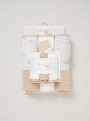 Snuggle Tots Hooded Towels and Wash Cloths 3 Pack - Image 1 of 3