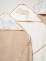 Snuggle Tots Hooded Towels and Wash Cloths 3 Pack - Image 3 of 3