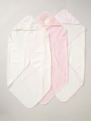 Snuggle Tots Hooded Towels and Wash Cloths 3 Pack - Image 2 of 3