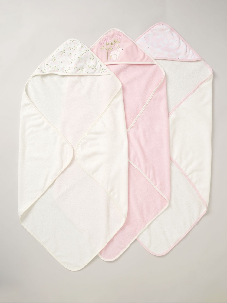 Snuggle Tots Hooded Towels and Wash Cloths 3 Pack - Image 2 of 3