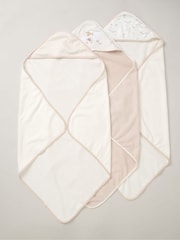 Snuggle Tots Hooded Towels and Wash Cloths 3 Pack - Image 2 of 3