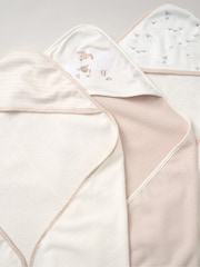Snuggle Tots Hooded Towels and Wash Cloths 3 Pack - Image 3 of 3