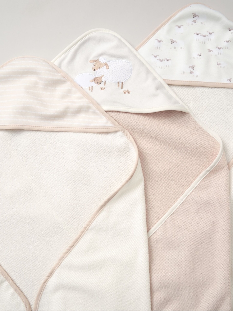 Snuggle Tots Hooded Towels and Wash Cloths 3 Pack - Image 3 of 3