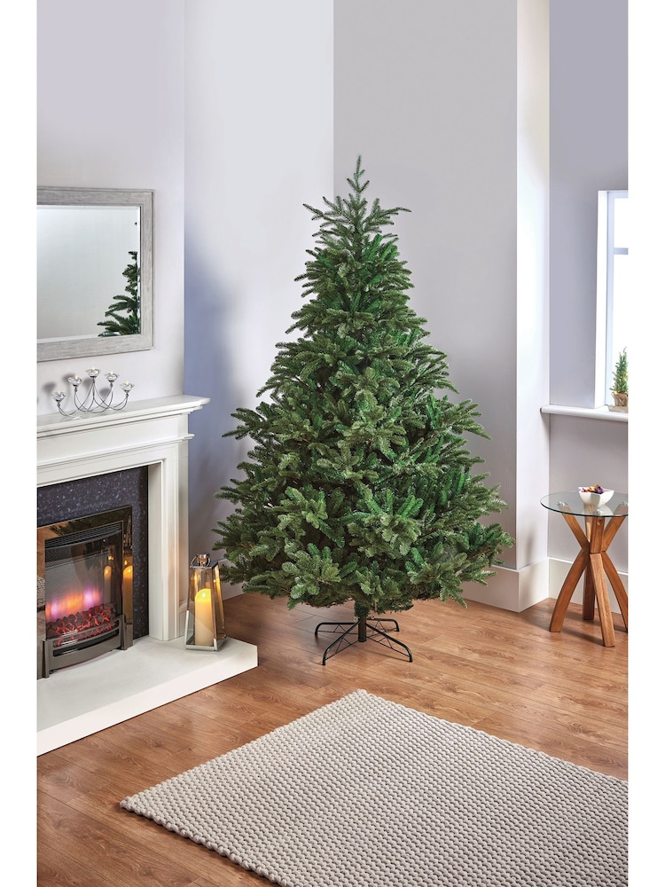 Premier Decorations Ltd Nordman Fir PE/PVC Christmas 6ft Tree - Image 1 of 5