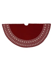 Premier Decorations Ltd Knitted Christmas Tree Skirt - Image 1 of 1