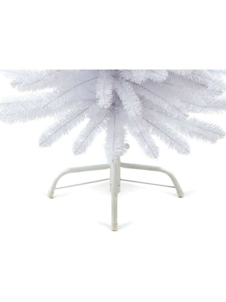 Premier Decorations Ltd White Pencil Pine White Christmas 5.5ft Tree - Image 5 of 5