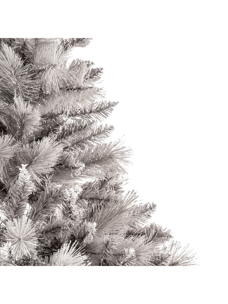 Premier Decorations Ltd Silver Grey Parasol 6ft Christmas Tree - Image 2 of 4
