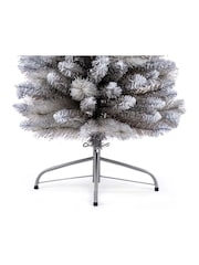 Premier Decorations Ltd 6.5ft Silver Tipped Pencil Pine Christmas Tree - Image 5 of 5