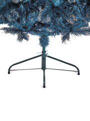 Premier Decorations Ltd Black/White Midnight Blue Christmas Fir 6ft Tree - Image 5 of 5