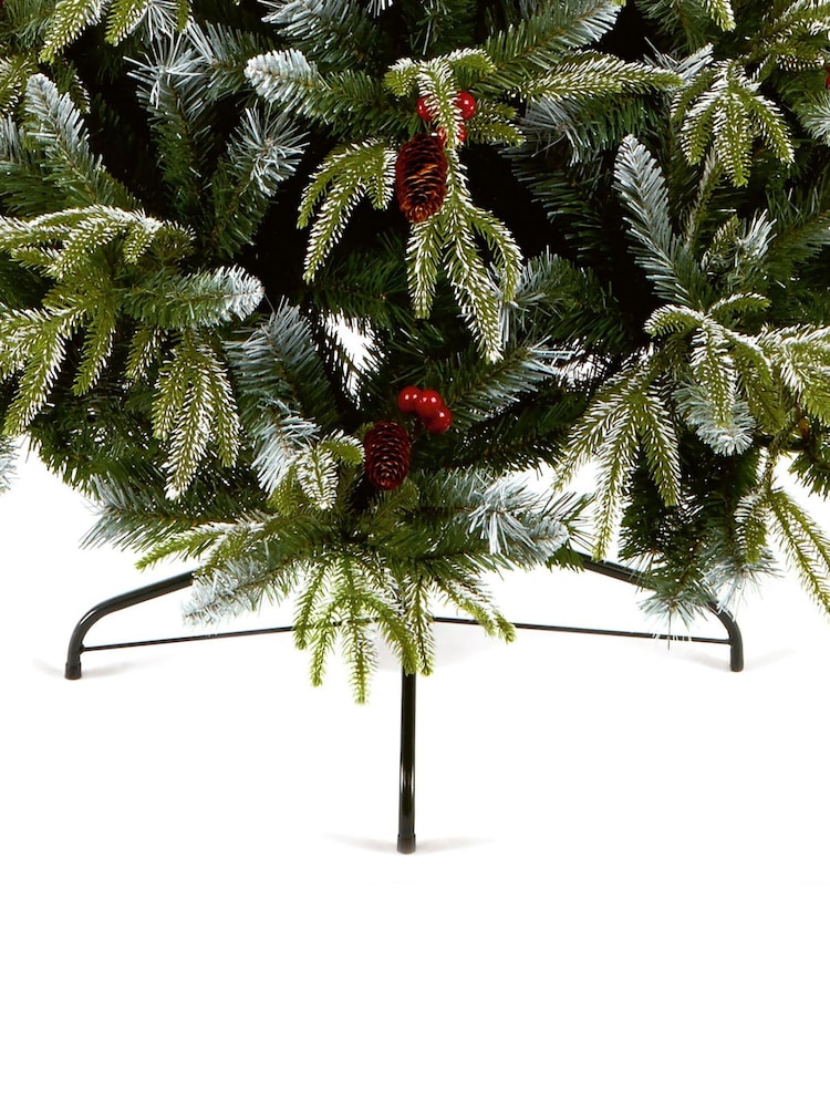Premier Decorations Ltd 8ft Frosted Spruce Christmas Tree - Image 5 of 5