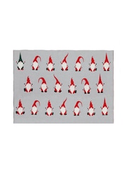 Premier Decorations Ltd 1.4 x 1.9m Gonks Christmas Throw - Image 1 of 1