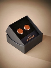 Rose Quartz Signature Rose Quartz Cufflinks - Image 3 of 3