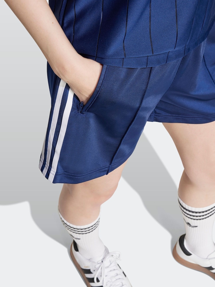 adidas Originals Dark Blue Firebird Shorts - Image 5 of 6