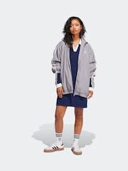 adidas Originals Indigo Blue Polo Dress - Image 4 of 6