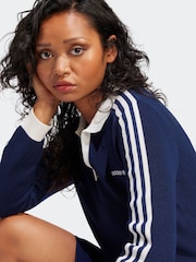 adidas Originals Indigo Blue Polo Dress - Image 6 of 6