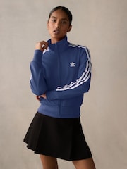 adidas originals Indigo Blue Firebird Track Top - Image 1 of 9