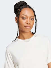 adidas Originals White Premium Essential T-Shirt - Image 5 of 6