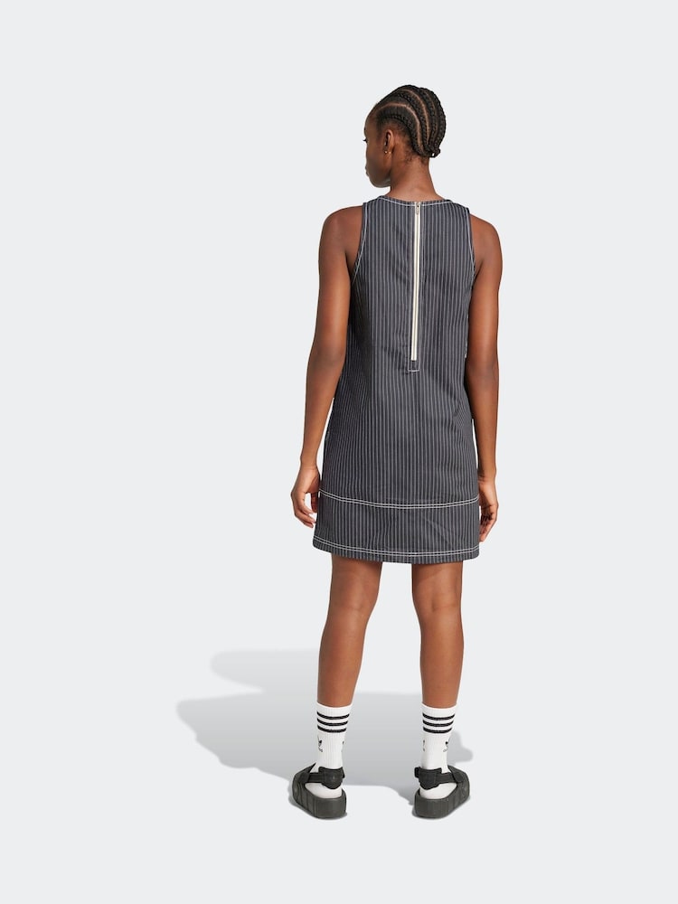 adidas Originals Black All-Over Print 100% Cotton Vest - Image 3 of 8