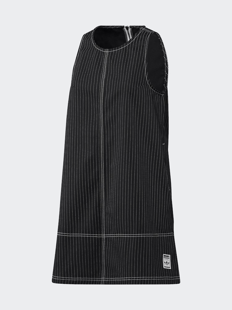 adidas Originals Black All-Over Print 100% Cotton Vest - Image 7 of 8