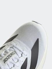 adidas White/Black Adizero Evo Trainers - Image 15 of 15