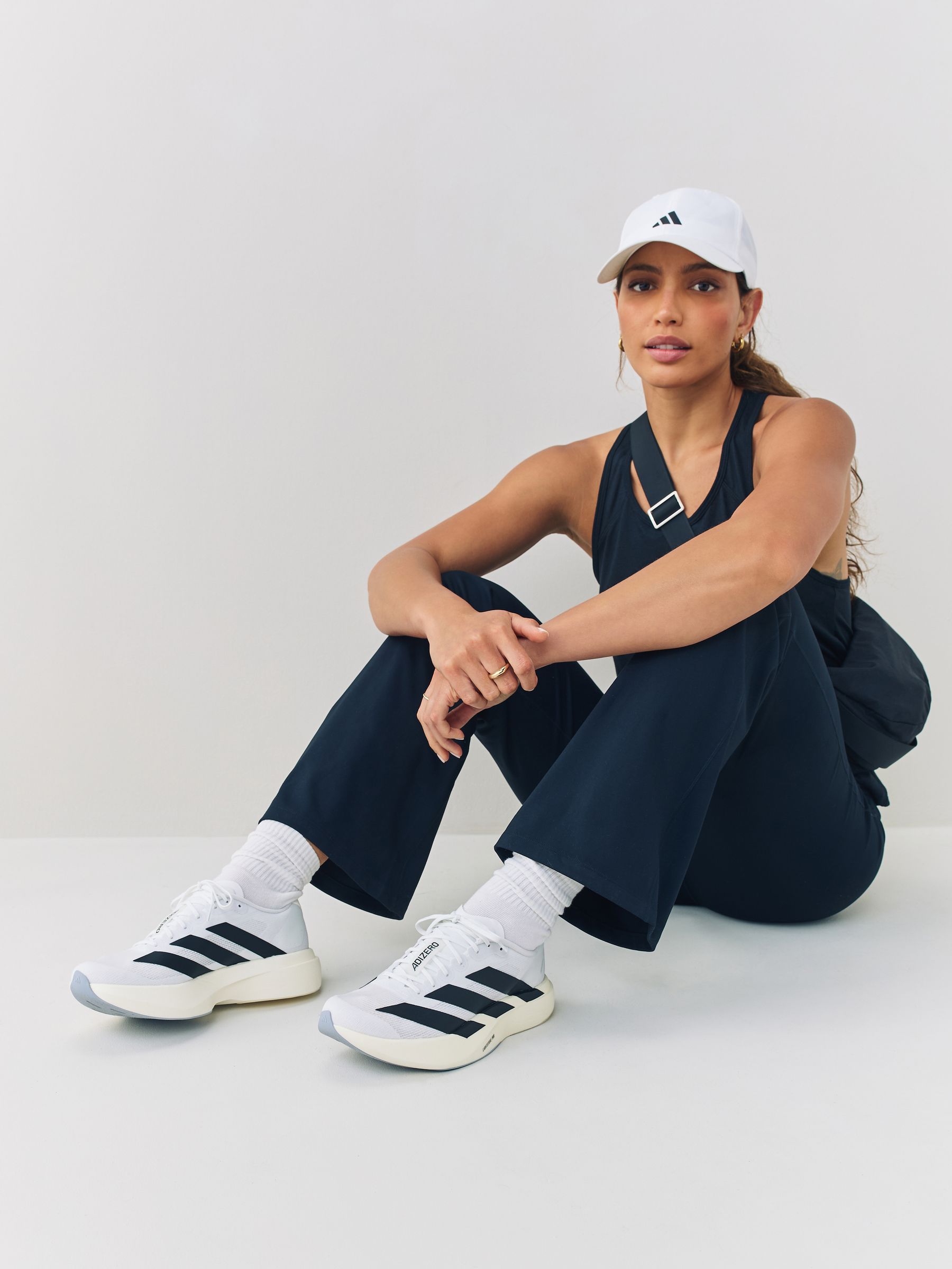 Buy adidas White/Black Adizero Evo Sl Running Trainers from Next USA