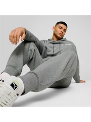 Puma Grey Mens BMW M Motorsport ESS+ Fleece Trousers - Image 5 of 6