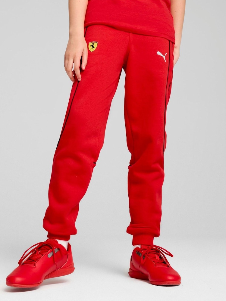 Puma Red Boys Scuderia Ferrari Race Sweatpants - Image 1 of 6
