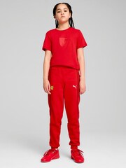 Puma Red Boys Scuderia Ferrari Race Sweatpants - Image 3 of 6