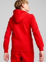 Puma Red Boys Scuderia Ferrari Race Hoodie - Image 4 of 6