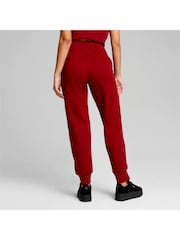 Puma Red Womens Essentials Sweatpants - Image 2 of 6